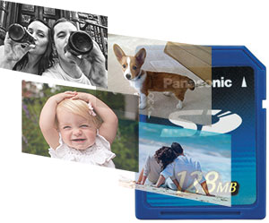 Panasonic SD card Photo Recovery